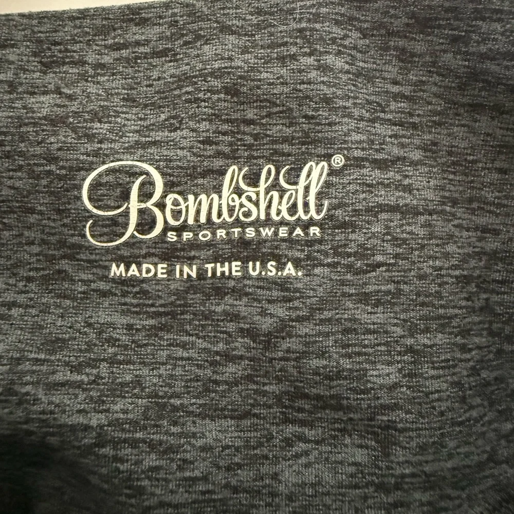 Bombshell Thrive Leggings with Pockets High Waist Gray XS - Picture 9 of 12